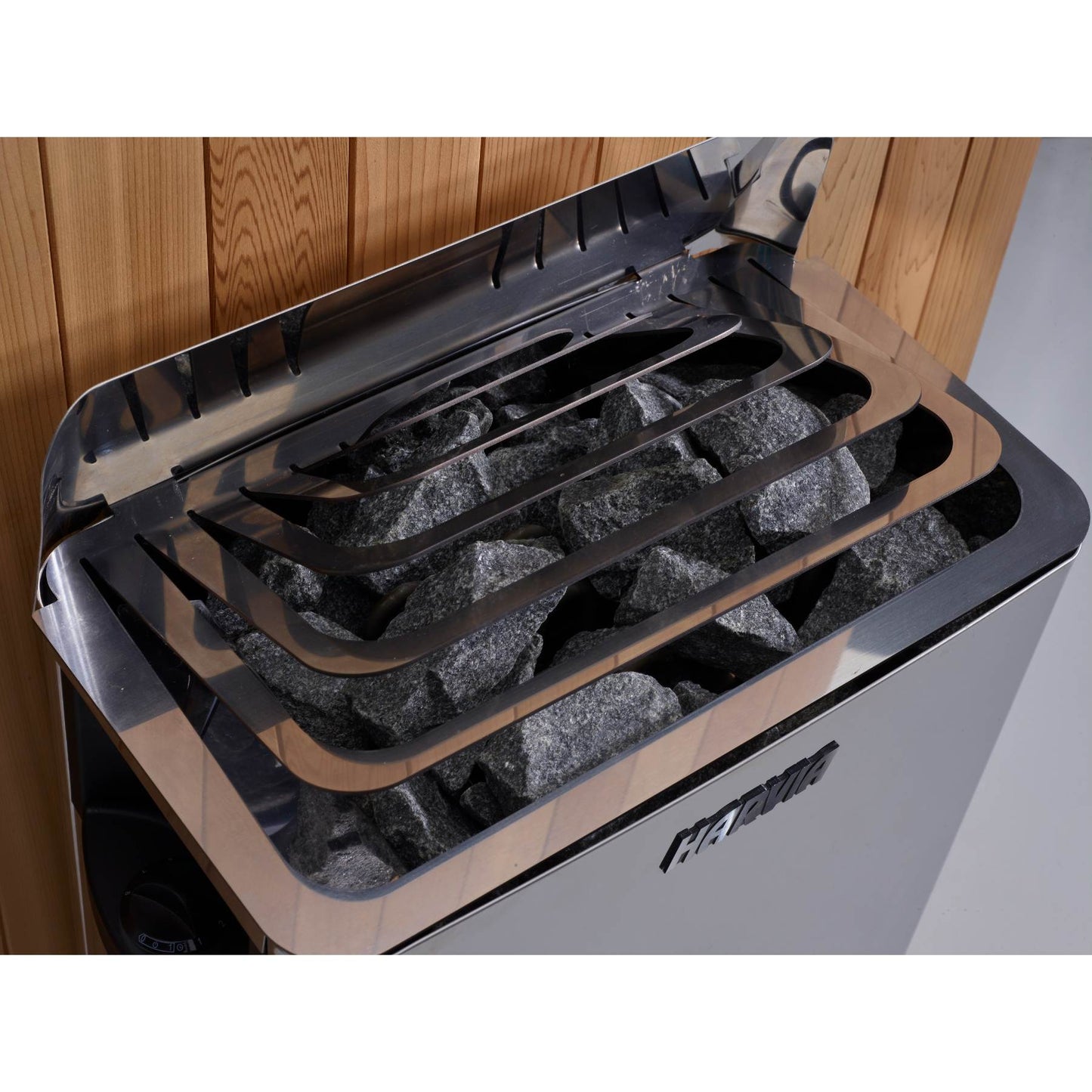 Golden Designs: Gargellen 5 Person Hybrid (Infrared + Stove) Outdoor Sauna - Elite Holistic Fitness