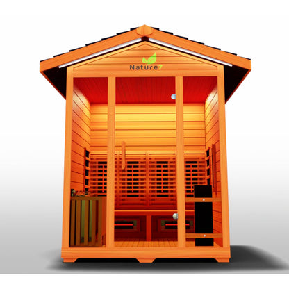 Medical Saunas: Nature 7 Sauna Full-Spectrum Infrared Tech - Elite Holistic Fitness