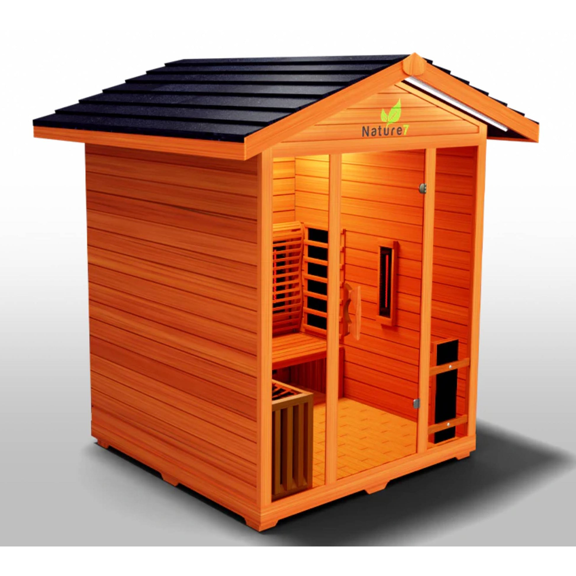 Medical Saunas: Nature 7 Sauna Full-Spectrum Infrared Tech - Elite Holistic Fitness