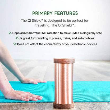 Qi-Shield EMF Protection with Waveguard Technology - Elite Holistic Fitness